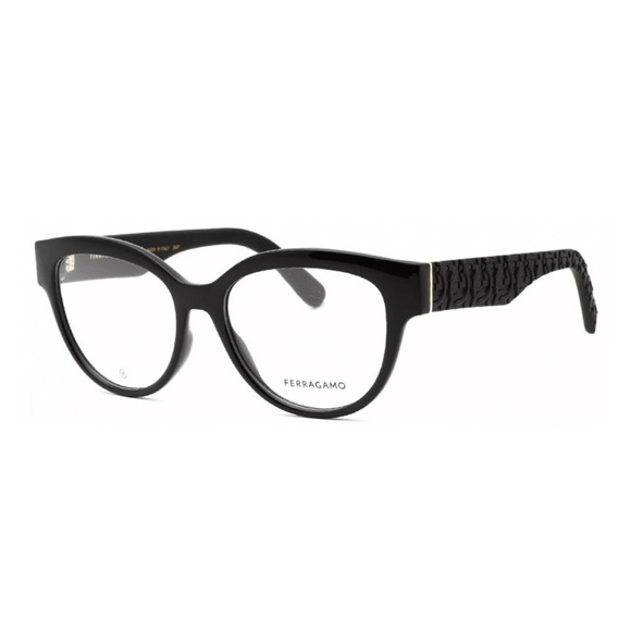 Salvatore Ferragamo Accessories - Salvatore Ferragamo Eyeglasses SF2957EN 001 Black 54mm